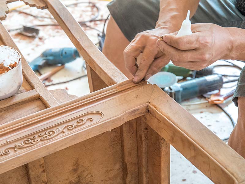 南涧旧家具翻新改色怎么做