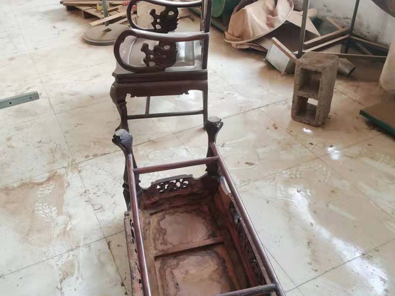 南涧老旧红木家具保养维修厂