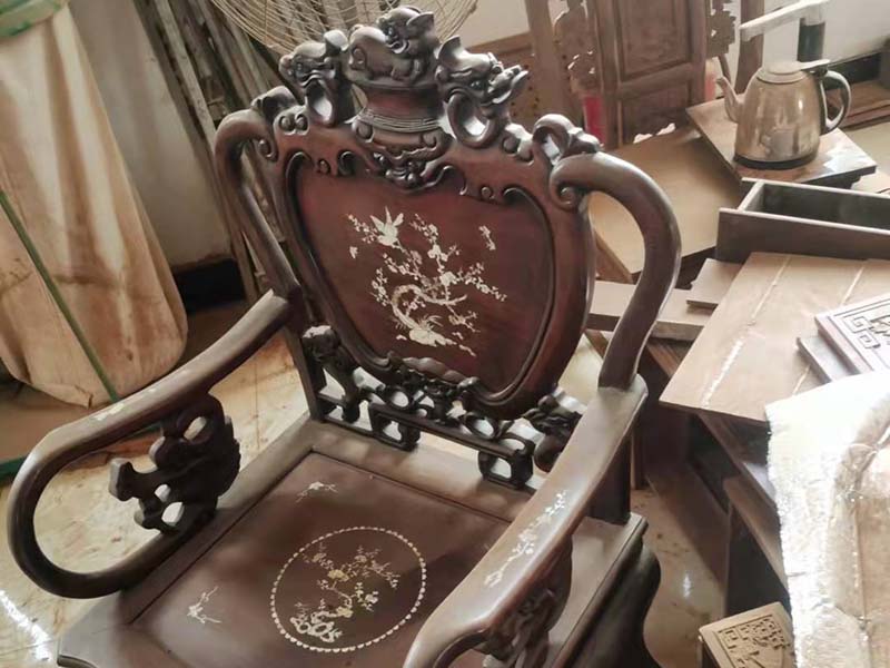 南涧旧红木家具维修